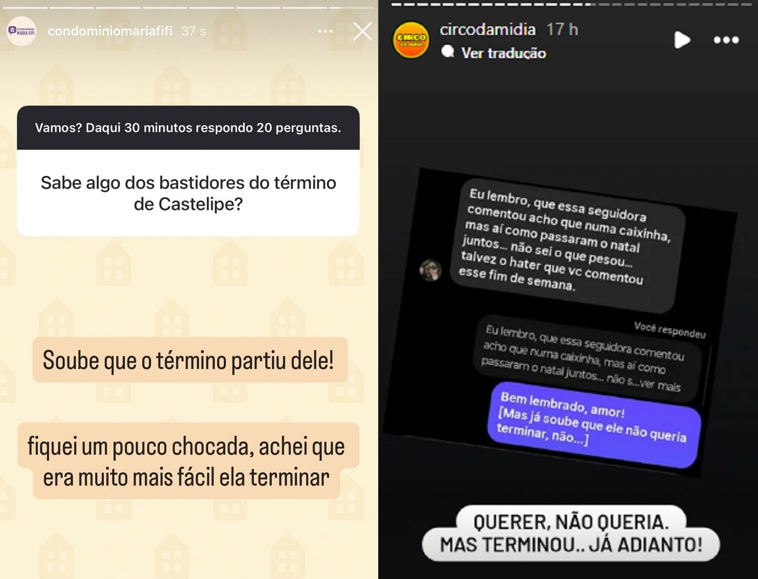 Páginas de fofoca revelam quem teria terminado, Zé Felipe ou Ana Castela (Foto: Instagram)