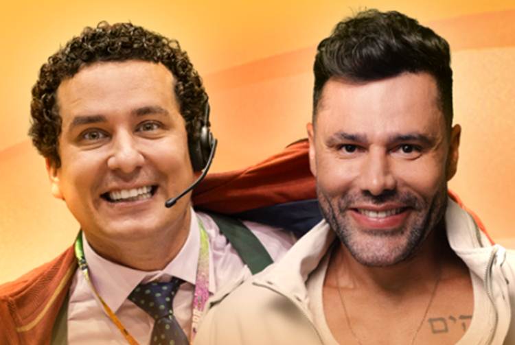 BBB - Rafael Portugal e Rodrigo Santanna no BBB - Globo