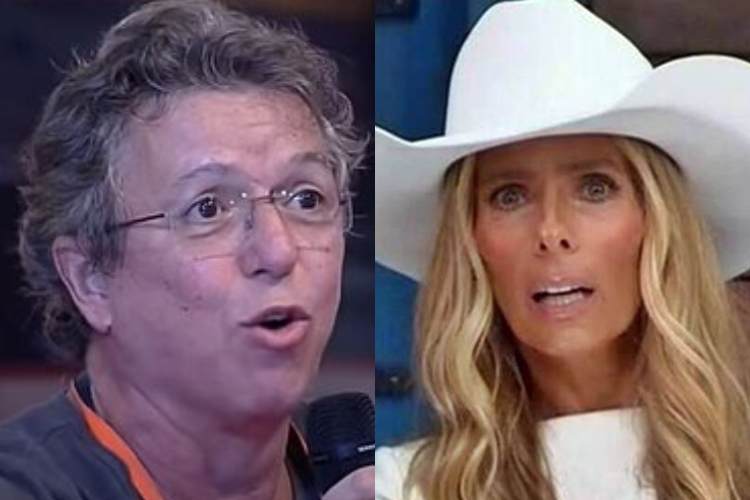 Boninho e Adriane Galisteu