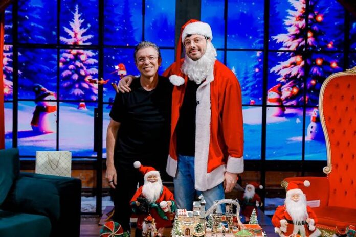 Boninho e Danilo Gentili Boninho e Danilo Gentili