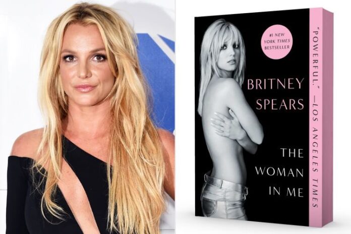 Britney Spears e o livro 'The Woman in me' - Foto: Reprodução/Redes Sociais Britney Spears e o livro 'The Woman in me' - Foto: Reprodução/Redes Sociais