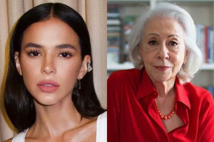 Bruna Marquezine e Fernanda Montenegro Bruna Marquezine e Fernanda Montenegro