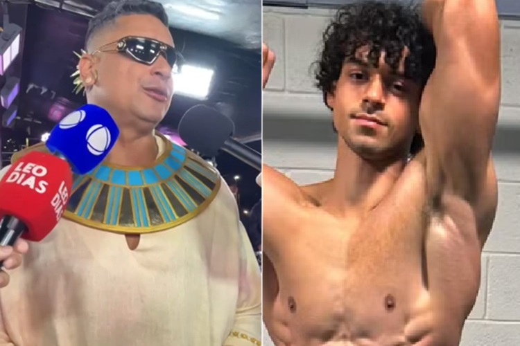 Xanddy e Victor Alexandre Xanddy e Victor Alexandre (Foto: Reprodução)