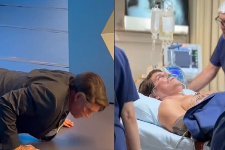 Cenas do filme Dark Horse sobre Bolsonaro (Foto: Reprodução)