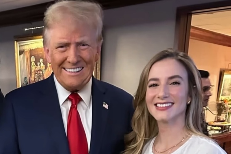 Donald Trump e Luana Lopes Lara Donald Trump e Luana Lopes Lara (Foto: Reprodução/ Instagram)