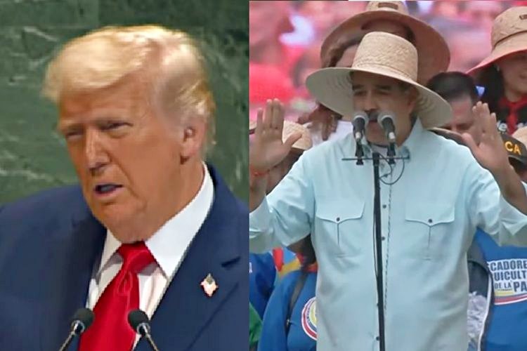 Trump e Maduro Trump e Maduro (Foto: Colagem/ Área Vip)