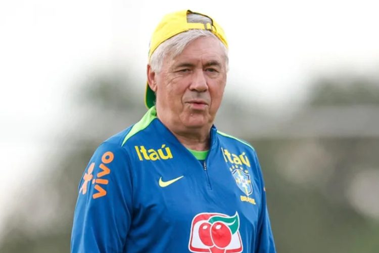 Carlo Ancelotti, antes da Copa do Mundo, sonha em renovar com a CBF