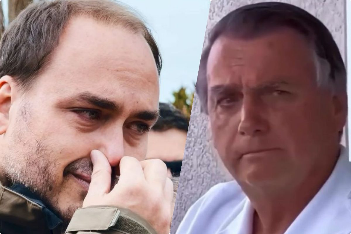 Carlos Bolsonaro e Jair Messias Bolsonaro Carlos Bolsonaro e Jair Messias Bolsonaro