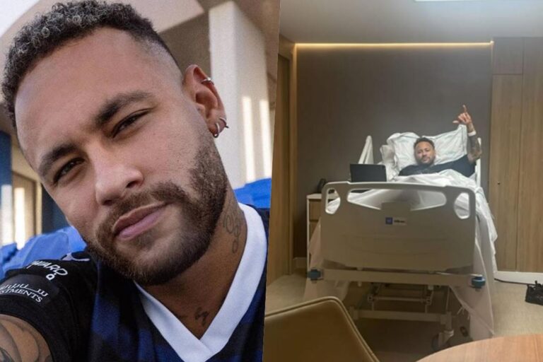 Após prometer Hexa em 2026, Neymar surge em cama de hospital