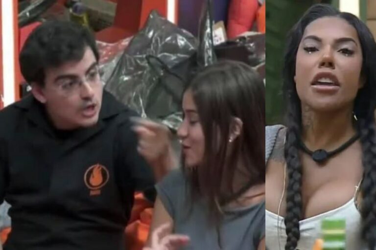 A Fazenda 17: Dudu acusa Duda de se aproveitar da doença de Carol