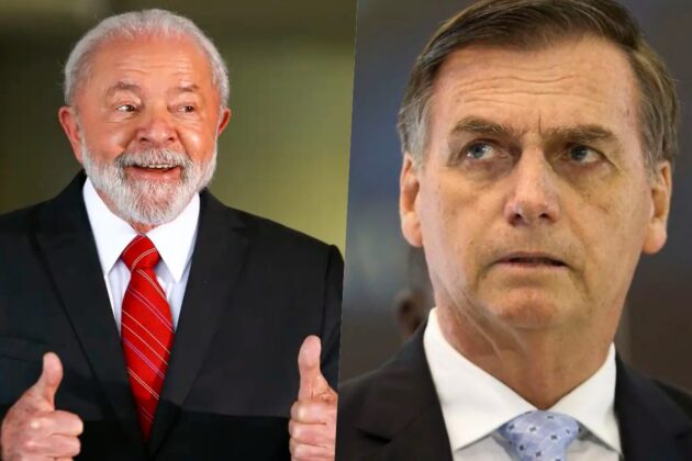 Lula e Jair Bolsonaro