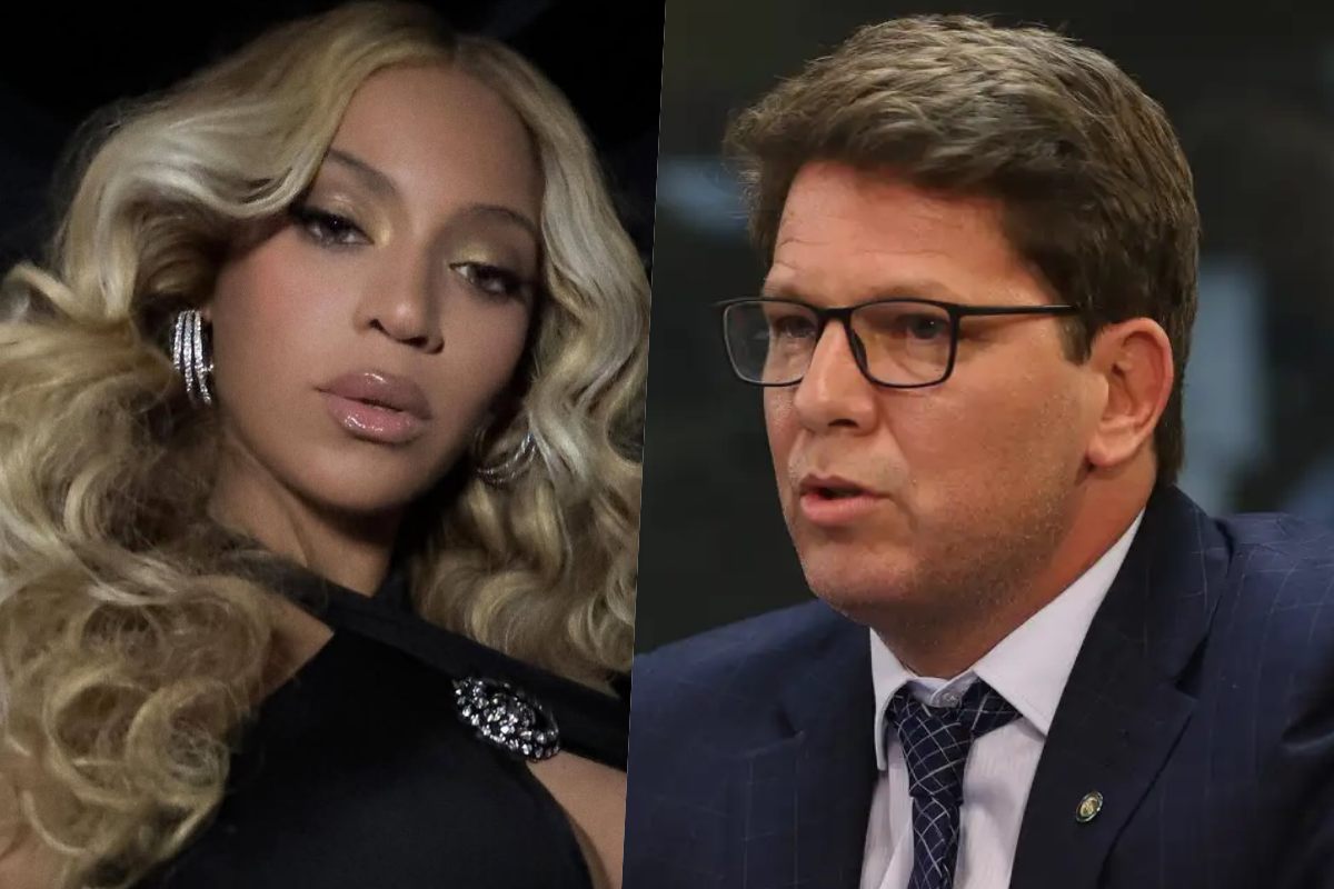 Beyoncé e Mário Frias Beyoncé e Mário Frias