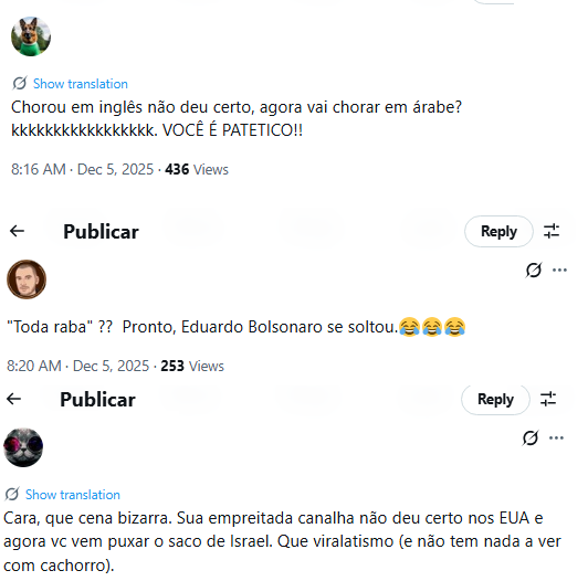 Eduardo Bolsonaro vira alvo de chacota nas redes sociais (Foto: X)