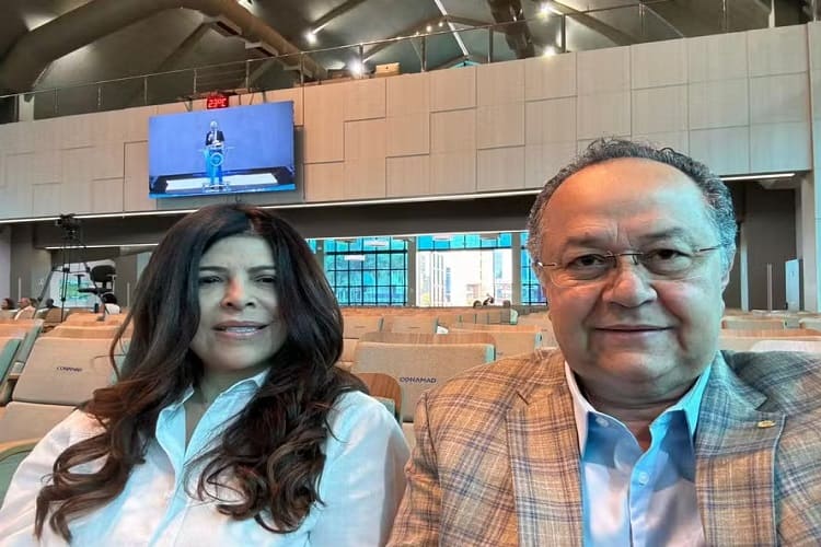 Pastor e deputado Silas Câmara e deputada Antônia Lúcia (Foto: Instagram)