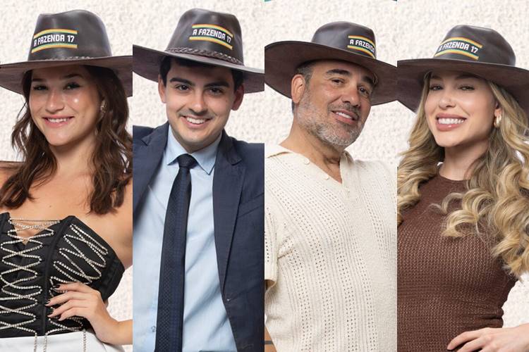 Enquete Final “A Fazenda 17”: Duda, Dudu, Fabiano ou Saory, Quem vai vencer?