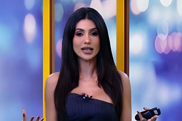 Flávia Noronha paralisa ‘TV Fama’ e esclarece fala sobre A Fazenda: “Não coloquem palavras na minha boca”