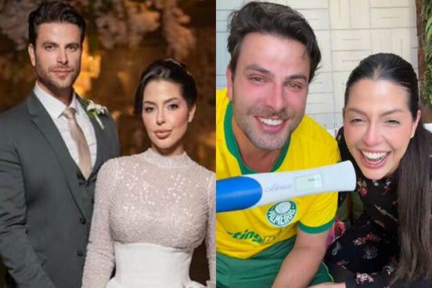 La&iacute;s Caldas e Gustavo Marsengo