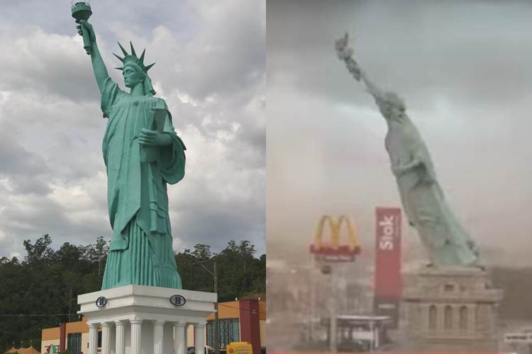 Havan estátua - Reprodução you tube