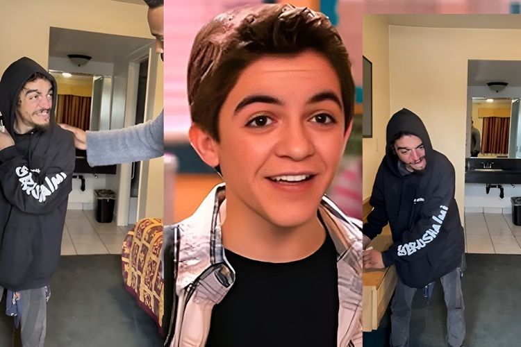 Tylor Chase surge irreconhecível (Foto: Reprodução)