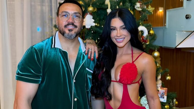 Rayane Figliuzzi revela que Belo quer ser pai: “Tá pesando”