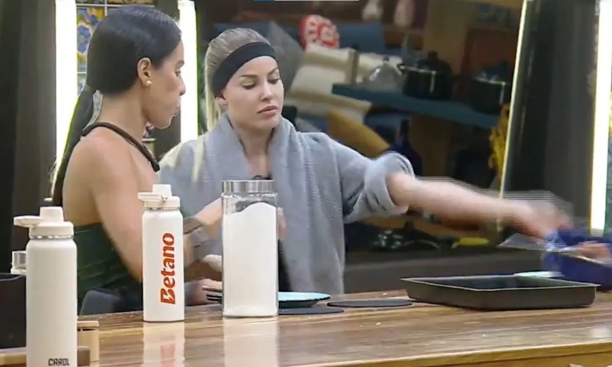 Tàmires e Saory em "A Fazenda 17"