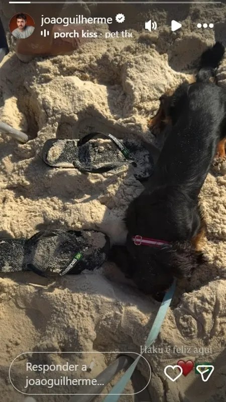 Stories de João Guilherme