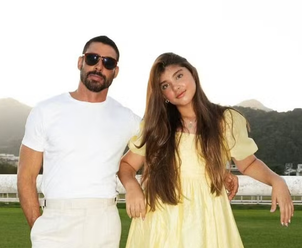 Cauã Reymond e filha, Sofia