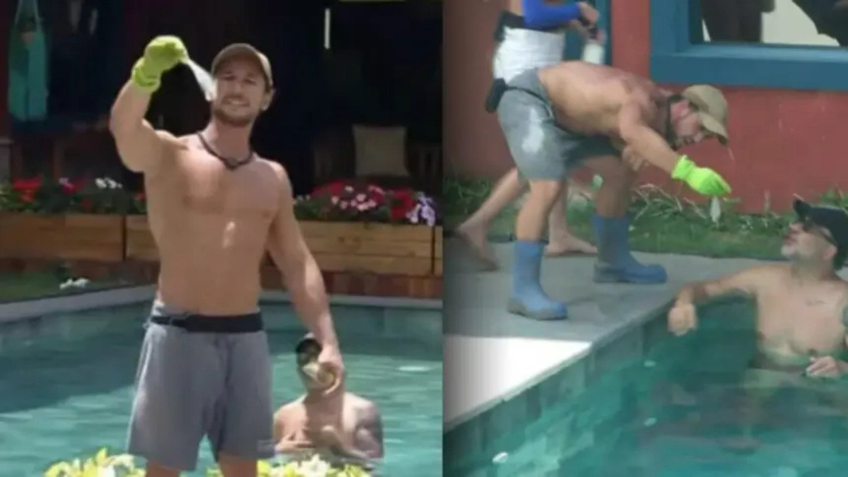 Camisinha - Mesquita e Fabiano em A Fazenda 17