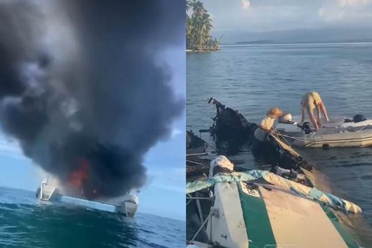 Turistas brasileiros sobrevivem a  incêndio em ilha no Caribe