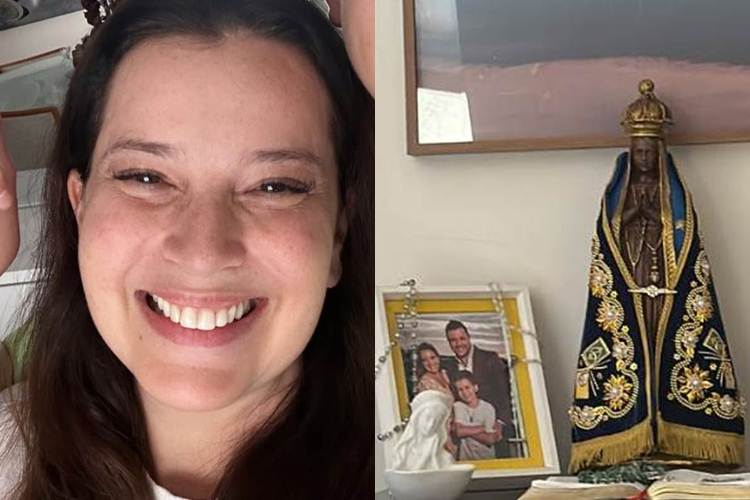 Iza Stein, esposa de Maurício Manieri, se emociona com mensagem após alta do hospital
