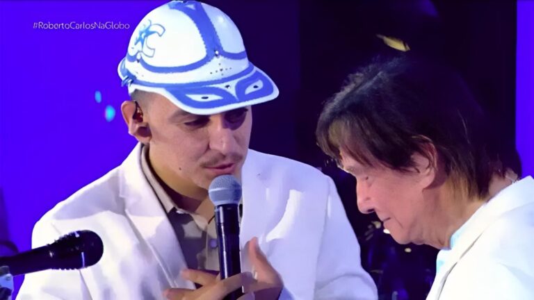 Torta de climão? João Gomes fala sobre situação com Roberto Carlos