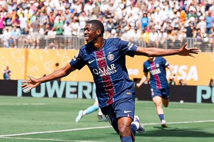 Jogador Ousame Dembelé Jogador Ousame Dembelé