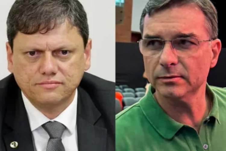 Tarcísio se revolta com Flávio Bolsonaro e não fará campanha