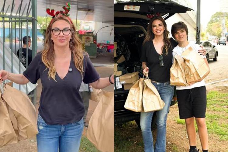 Luciana Gimenez e o filho - Instagram