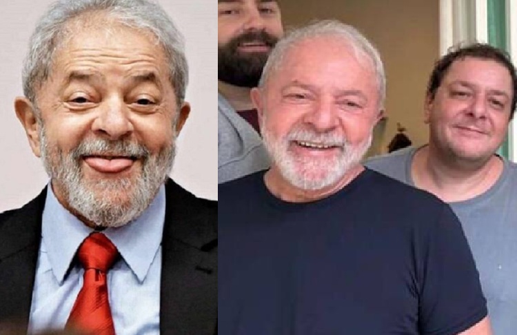 Lula e Fábio Luis (Foto: Reprodução/ Colagem)