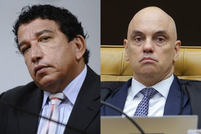 Magno Malta e Alexandre de Moraes - Foto: Senado/STF