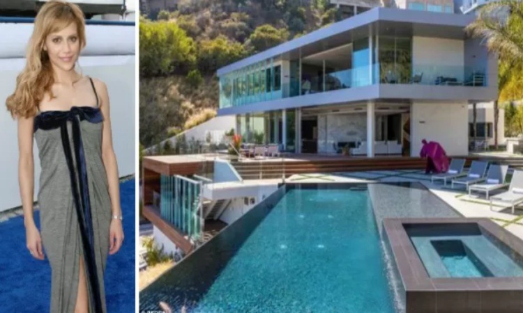 À venda, casa ‘amaldiçoada’ foi palco de mortes bizarras da atriz Brittany Murphy e marido 