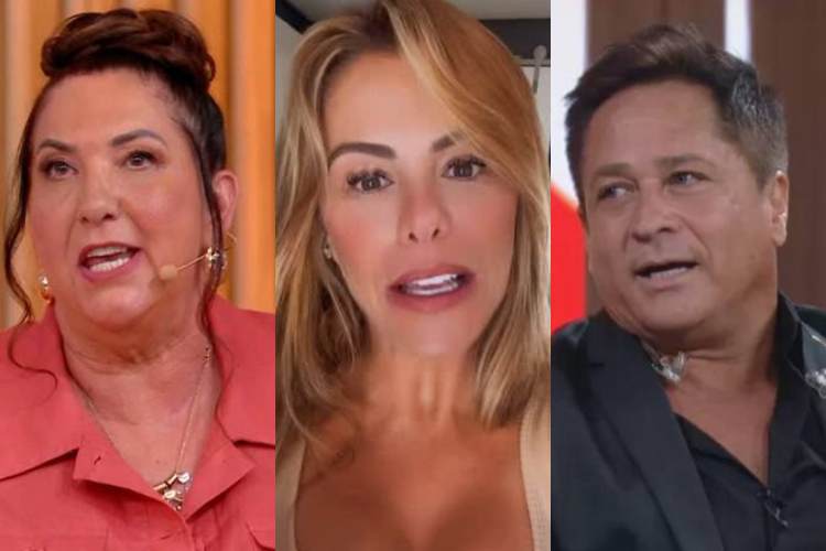 Margareth Serrão, Poliana Rocha, Leonardo (Reprodução; Instagram)