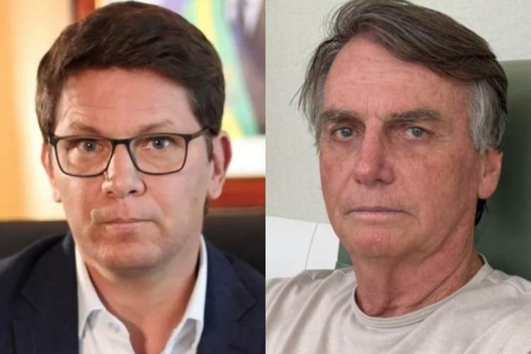 Mario Frias e Jair Bolsonaro