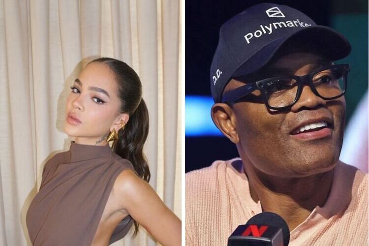 Mel Maia e Anderson Silva Mel Maia e Anderson Silva