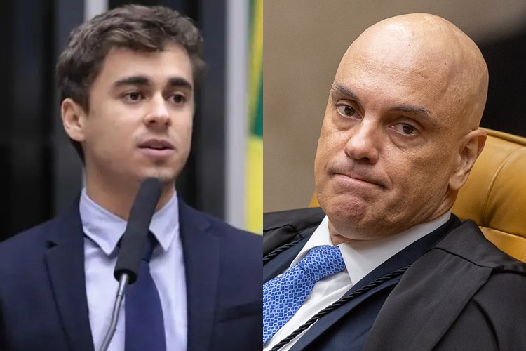 Nikolas Ferreira não perdoa e expõe o ministro Alexandre de Moraes ao Brasil