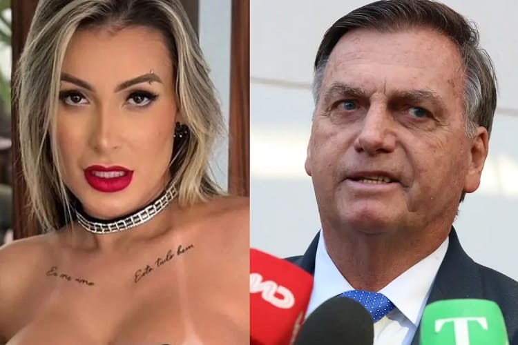 Andressa Urach e Jair Bolsonaro (Foto: Instagram/Agência Brasil) Andressa Urach e Jair Bolsonaro (Foto: Instagram/Agência Brasil)