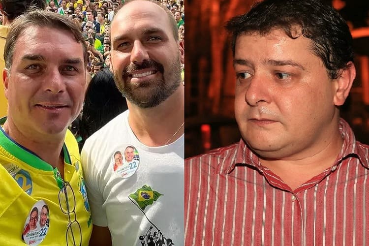 Flávio Bolsonaro, Eduardo Bolsonaro e Lulinha (Foto: Montagem/Instagram) Flávio Bolsonaro, Eduardo Bolsonaro e Lulinha (Foto: Montagem/Instagram)