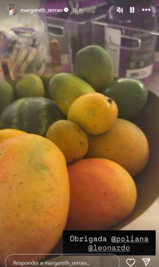 Post da Margareth Serrão 
