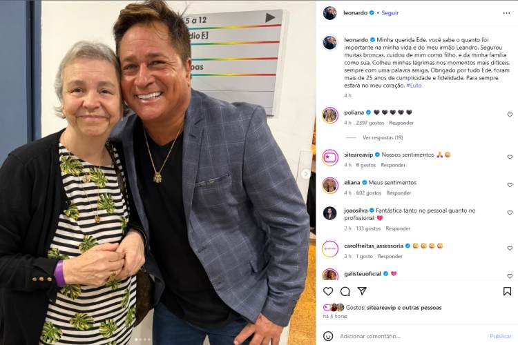 Post do Leonardo (Reprodução: Instagram)