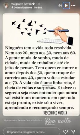 Post Margareth Serrão Post Margareth Serrão