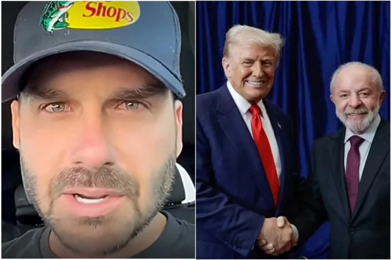 Eduardo Bolsonaro celebra nova conversa entre Lula e Trump