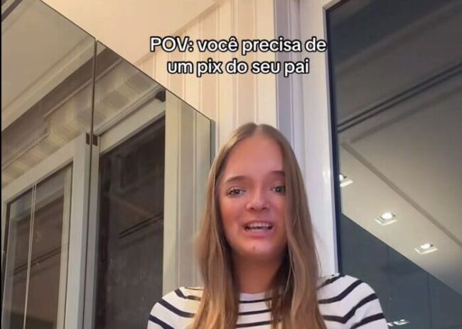 Rafaella em vídeo com Roberto Justus Rafaella em vídeo com Roberto Justus