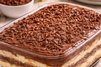 Receita de Pavê de Chocolate