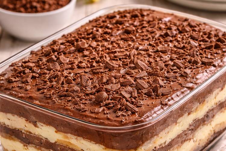 Receita de Pavê de Chocolate